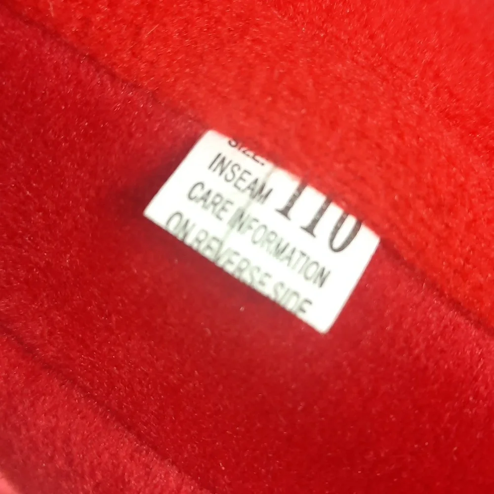 Disney Mickey Mouse Japanese Style Kids Jacket Small Red Super Soft Embroidered